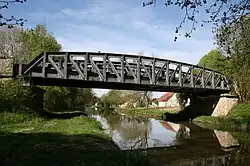 Pont ferroviaire de Pannes.