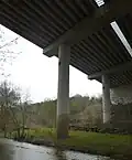 Détail pile et chevêtre