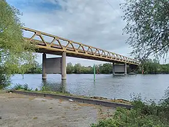 Le pont tel que rouvert en 1966.
