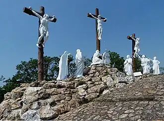 Calvaire de Pontchâteau, Pontchâteau, Loire-Atlantique, France.