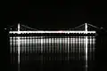 Le pont Affonso Penna de nuit.