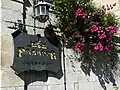 Plaque du Parador.