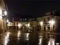 La place le soir