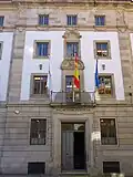 Palais de Justice, détail de l'entrée