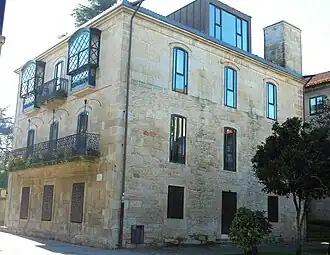 Bâtiment de l'association officielle des métreurs et des architectes techniques de Pontevedra