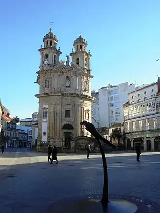 Place de la Vierge Pèlerine.