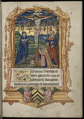 Crucifixion, fo&nbsp;5&nbsp;ro.