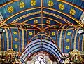 Voûtes de l'église Saint-Mariadec : croisée de voûte.
