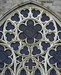 Façade Est, baie du transept