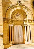 Portail de l'église Saint-Maurice.