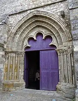 portail de l'église