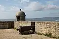 Sur le bastion des chambres.