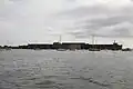 Vue depuis la rade.