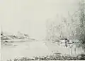 Alfred Sisley:Port-Marly, 1873, localisation inconnue