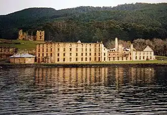 Le pénitencier de Port Arthur (Tasmanie).