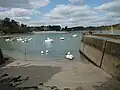 Port Manec'h : la jetée.