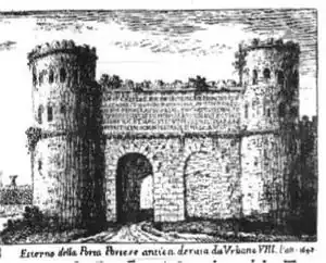 Porta Portuensis.