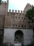 Face interne de la porte
