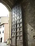 Bois original du portail