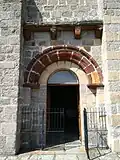 Portail de l'église Saint-Jean-Baptiste.