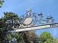 Le portail de la villa
