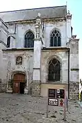 Portail nord de l'église.