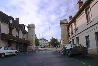 La porte de Paris (XVIIIe&nbsp;siècle).