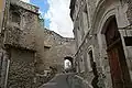 Restes des fortifications.