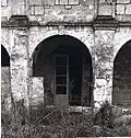 porte d'entrée du château en 1981