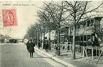 Porte de Vincennes à Saint-Mandé.