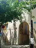 Porte correspondant à une des entrées de l'enceinte du fort.
