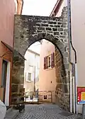 Porte du vingtain (côté extérieur).