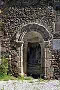 Portail latéral sud.