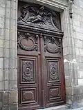Portail de l'église, vue d’ensemble.