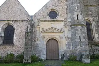 Porte du mur nord.