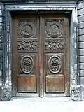 Porte de l’entrée principale (47, rue Vieille-du-Temple).