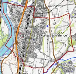Carte topographique