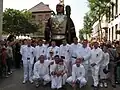 Goliath et son équipe de porteurs en 2006