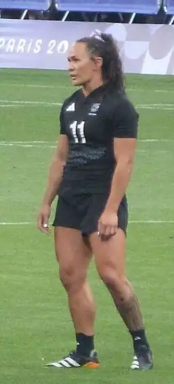 Portia Woodman aux Jeux olympiques d'été de 2016