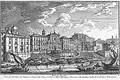 Le Port disparu de Ripetta le long de via di Ripetta (Giuseppe Vasi).