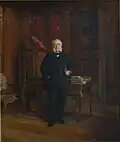 Portrait d'Albert Christophle par Basile Lemeunier.