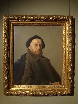 Jean-Pierre Laurens, Portrait de Jean-Paul Laurens (1919), Fécamp, musée des Pêcheries.