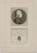 Jean-Antoine de Castellas, député du clergé, hostile à la Révolution. Musée Carnavalet.