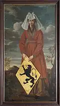 Portrait de la Comtesse Jeanne de Constantinople