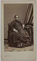 Portrait de la princesse Baciocchi par Disdéri