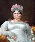 Portrait de son épouse, Suzanne Hombert, baronne de Boissieu.