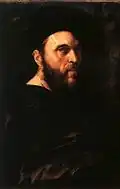 Le poète Andrea Navagero par Raphaël.
