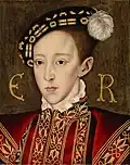William Scots (entourage), Portrait d'Édouard VI, c. 1550.