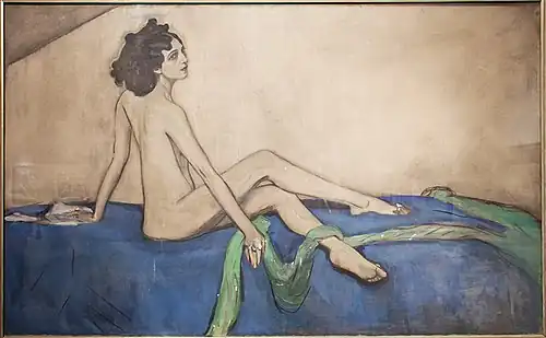 Portrait d'Ida Rubinstein, 1910Musée russe, Saint-Pétersbourg