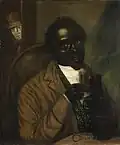 Portrait d'Ira Aldridge en Mungo (The Padlock), anonyme (Ira Aldridge Collection - Northwestern University)
